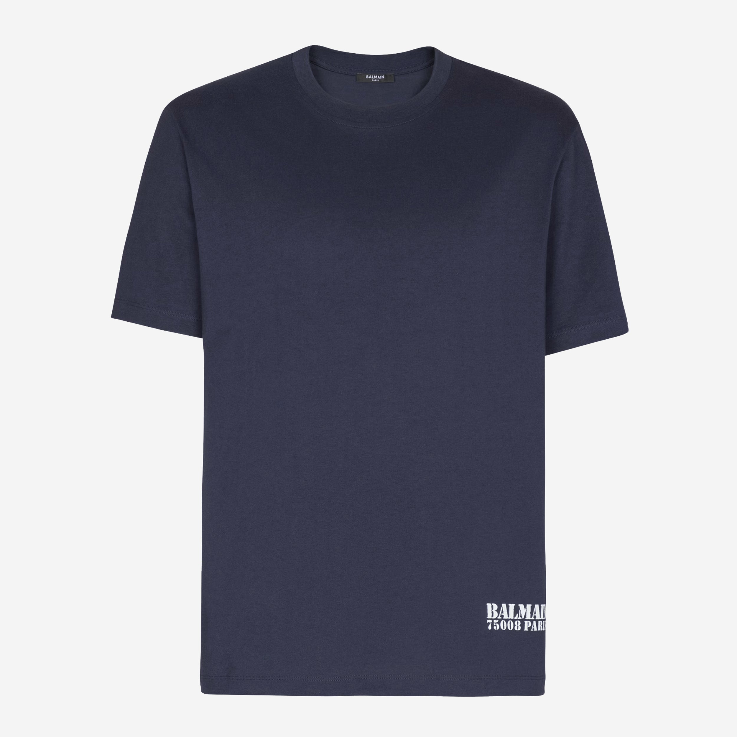 Balmain Small Balmain Stamp Printed T-Shirt