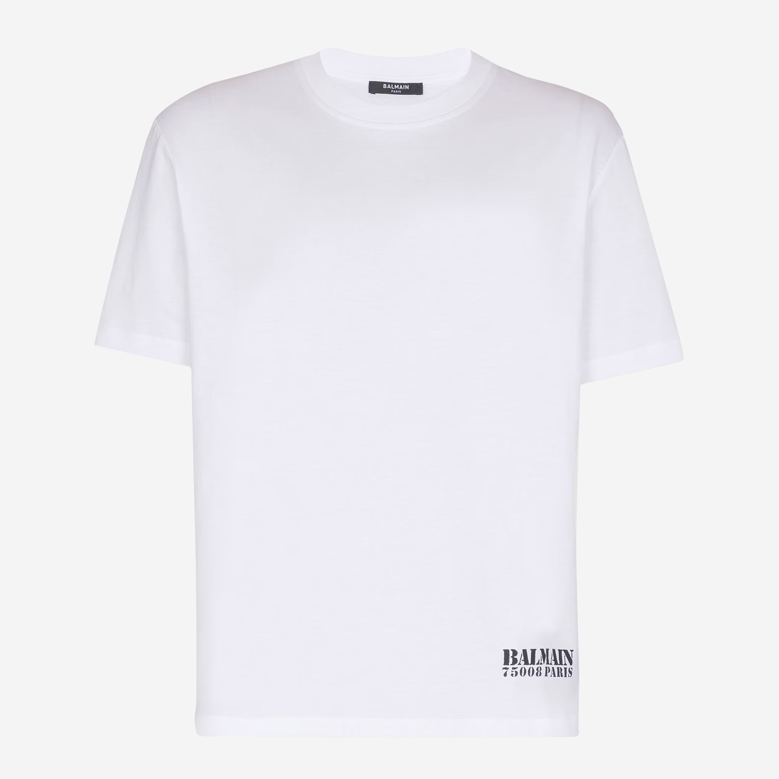 Balmain Small Balmain Stamp Printed T-Shirt