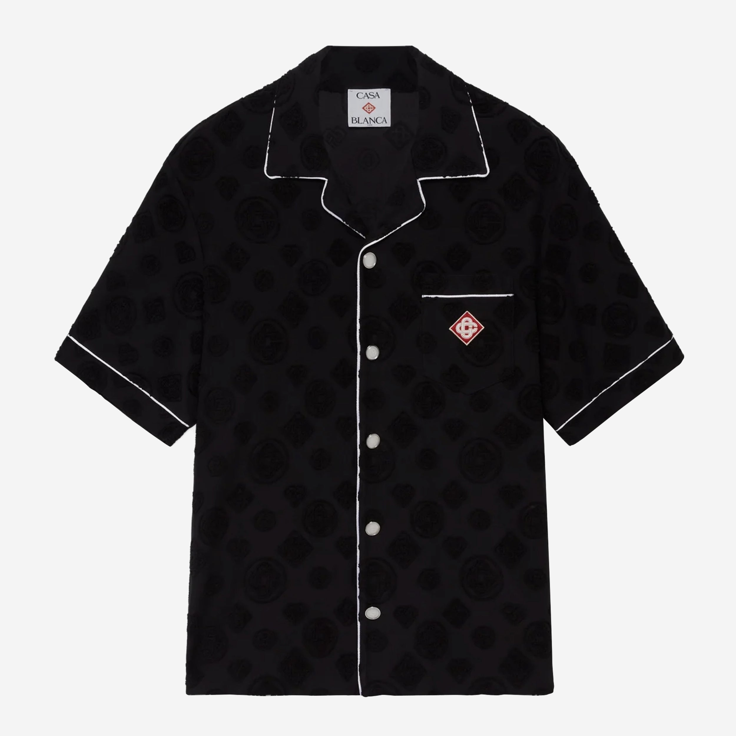 Casablanca Towelling Monogram Shirt