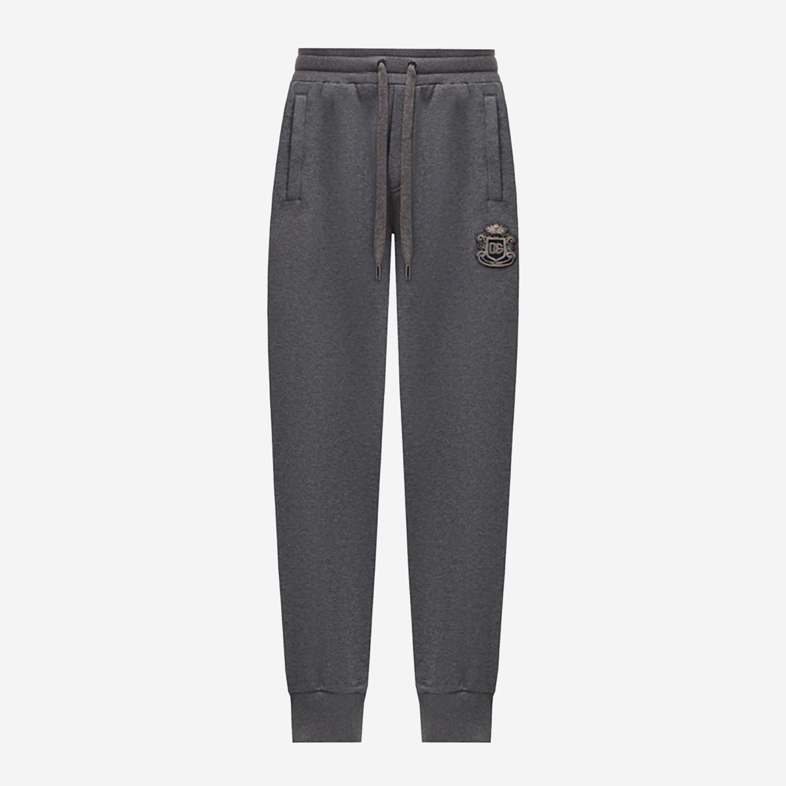 Dolce & Gabbana Heraldic Patch Jersey Track Pants