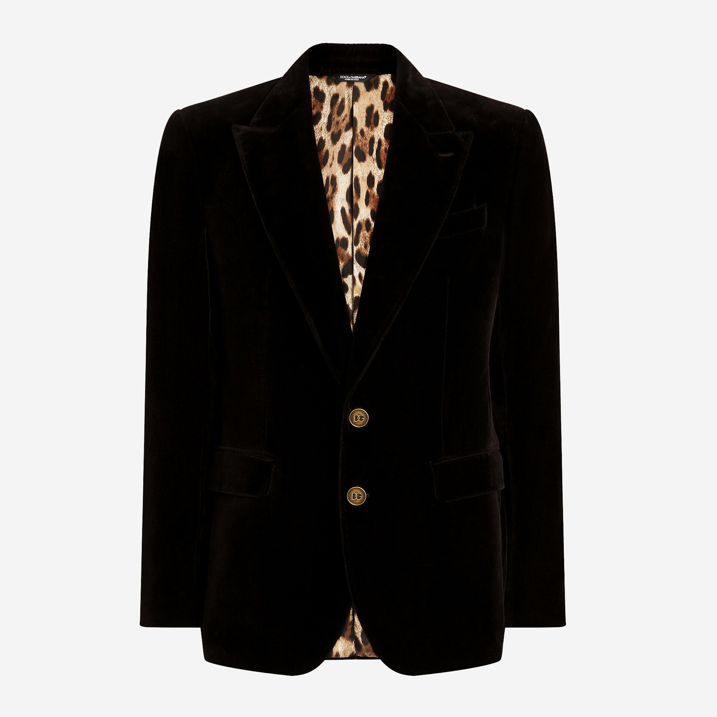 Dolce & Gabbana Single-Breasted Sicilia Light Cotton Jacket