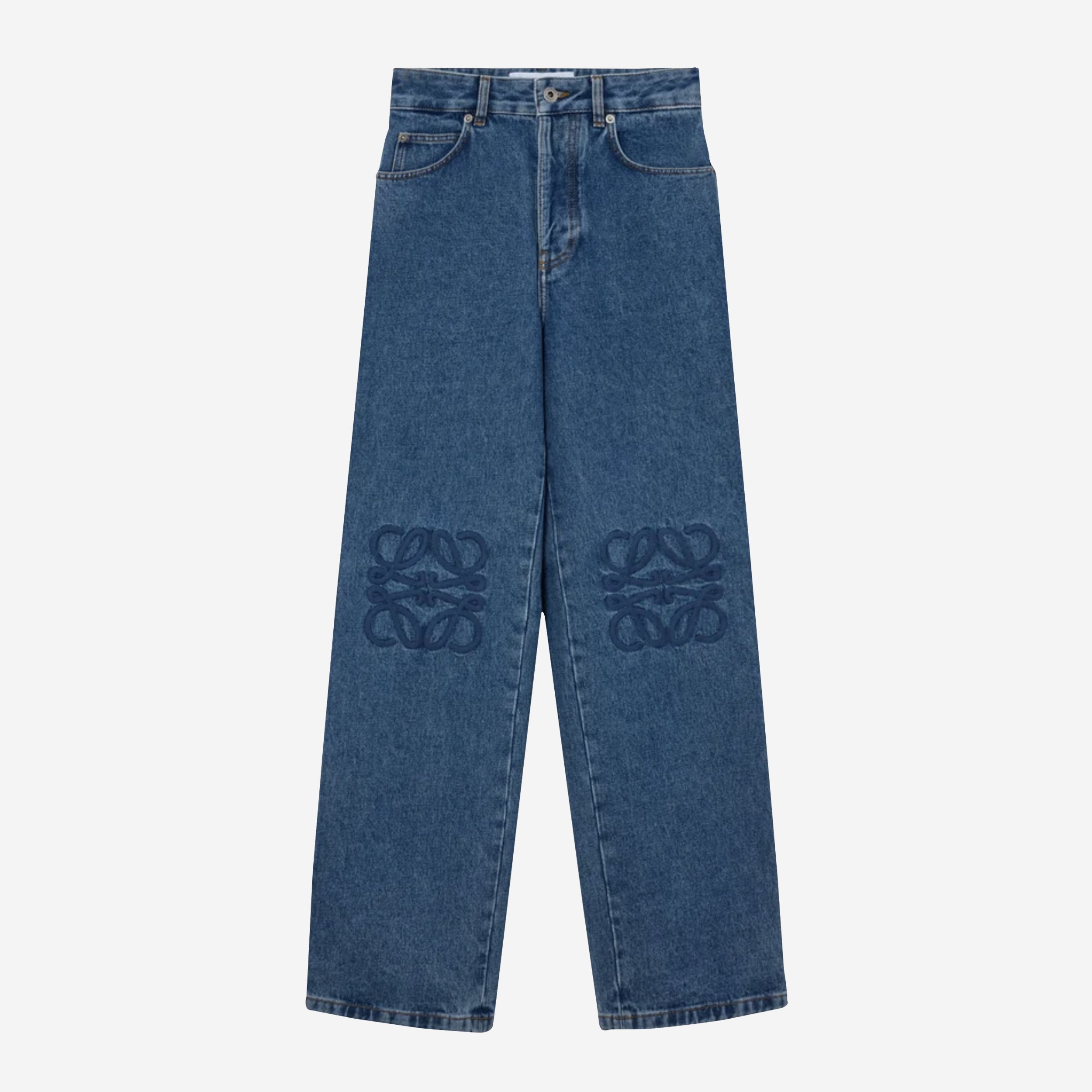 Loewe Anagram Baggy Denim Jeans