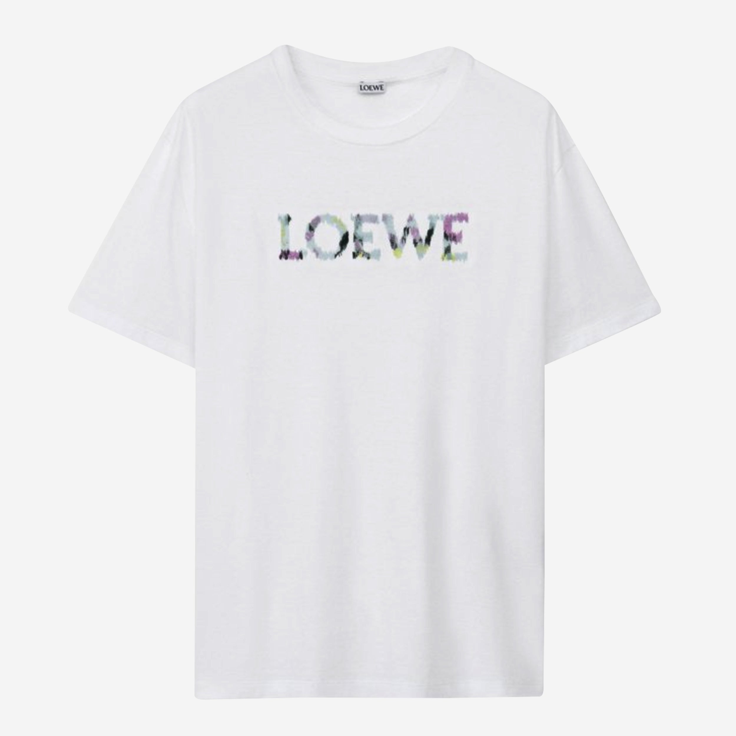 Loewe Relaxed Fit Logo Embroidery T-Shirt