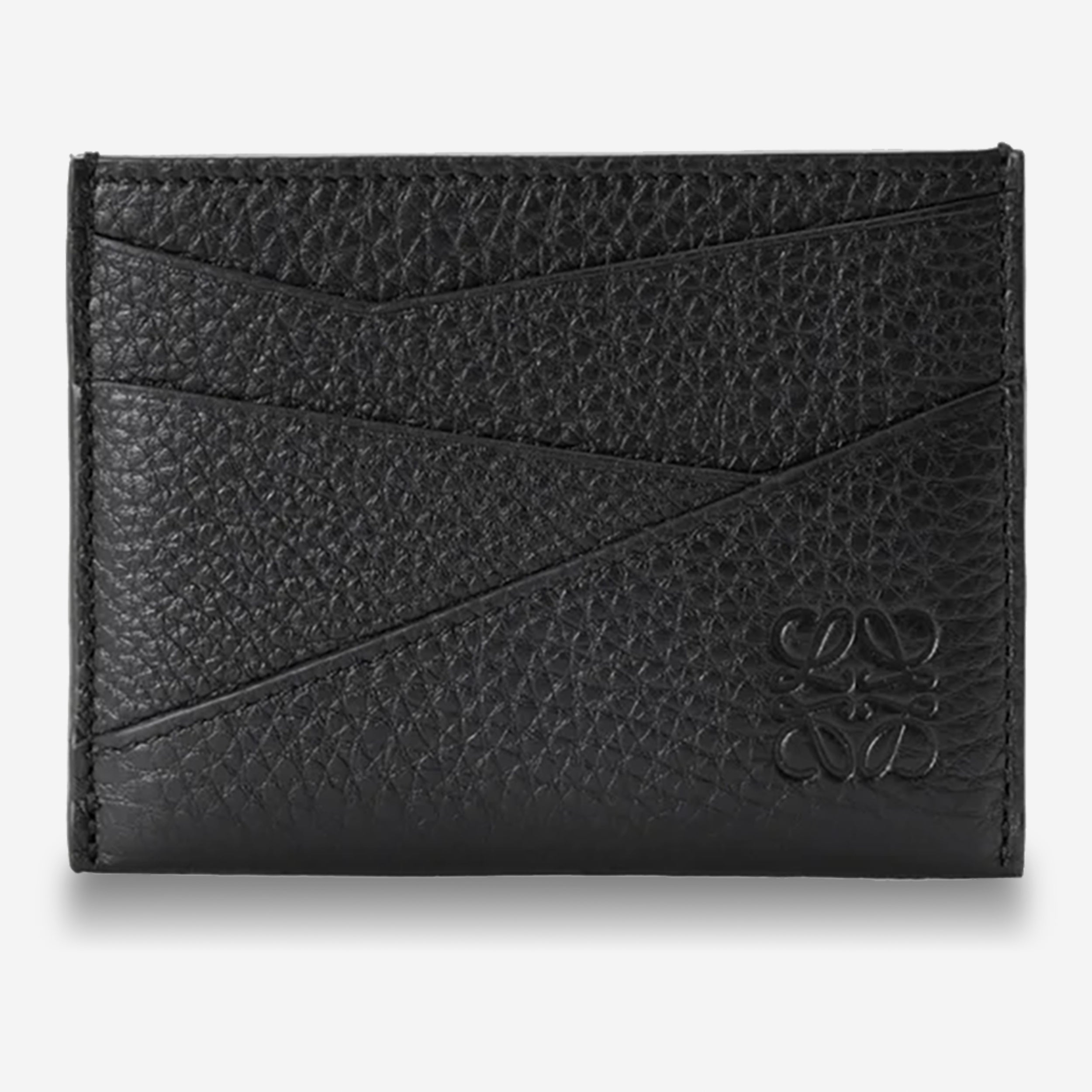 Loewe Grained Calfskin Puzzle Plain Cardholder