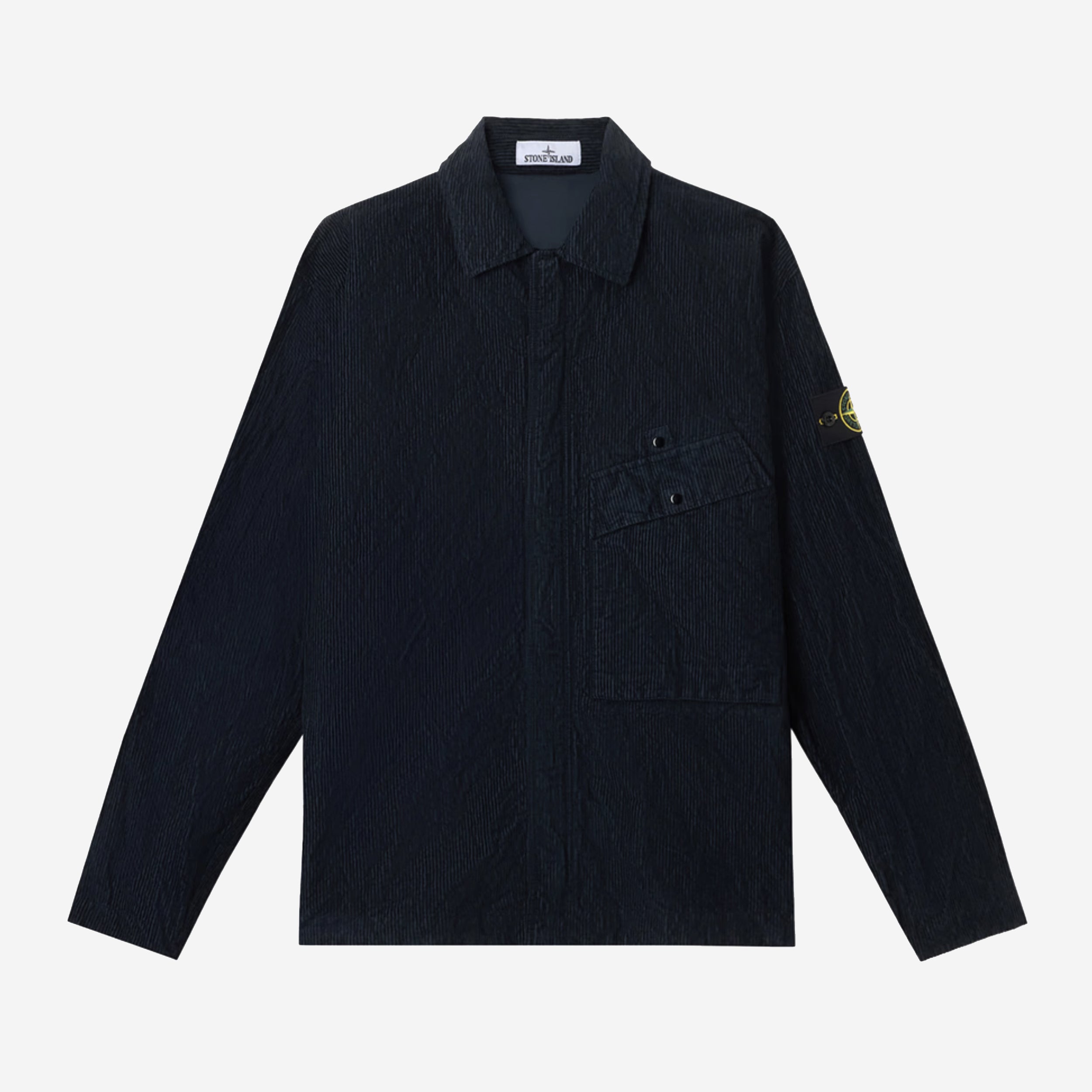 Stone Island Wrinkled Corduroy 500-TC Overshirt