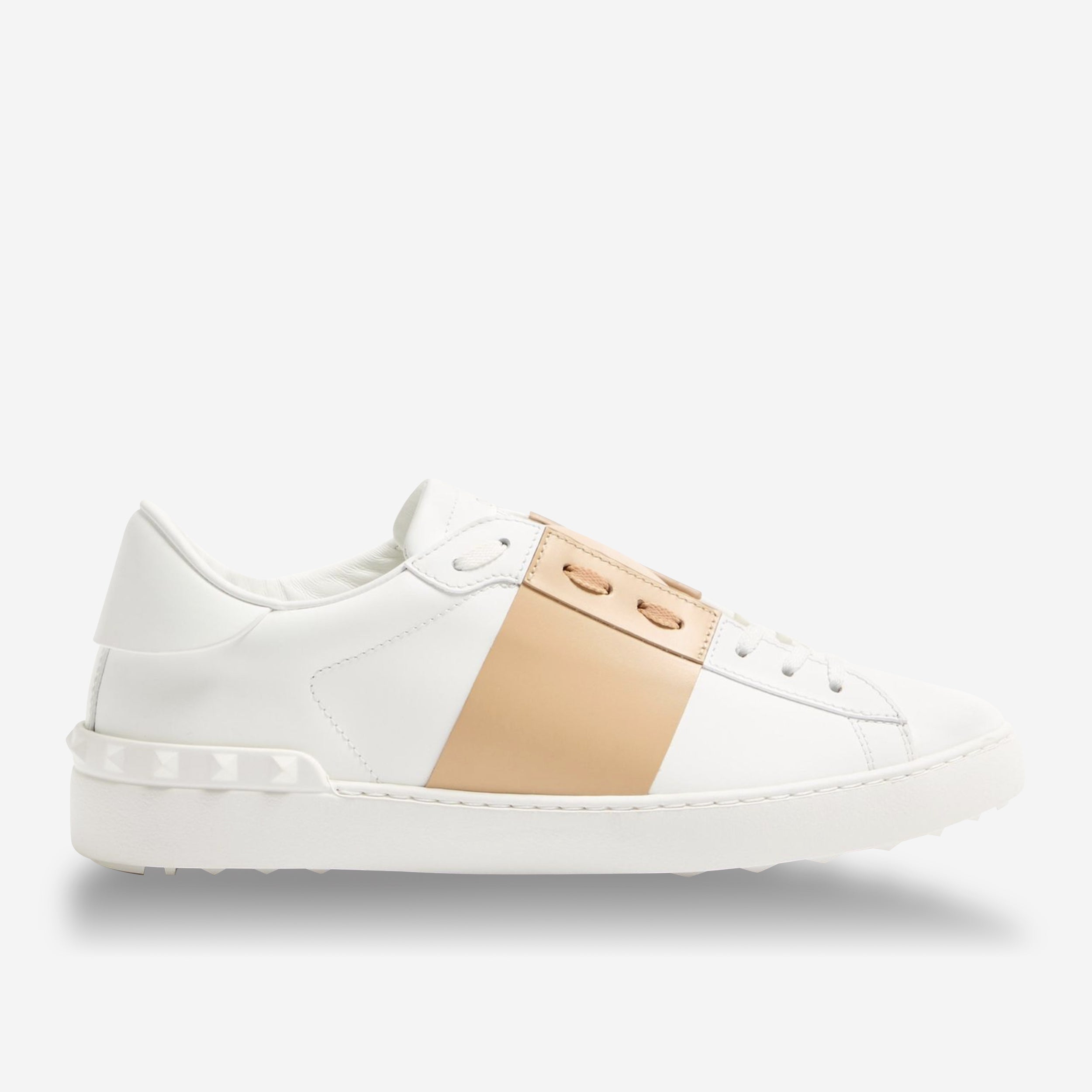 Valentino Garavani Calfskin Open Sneaker